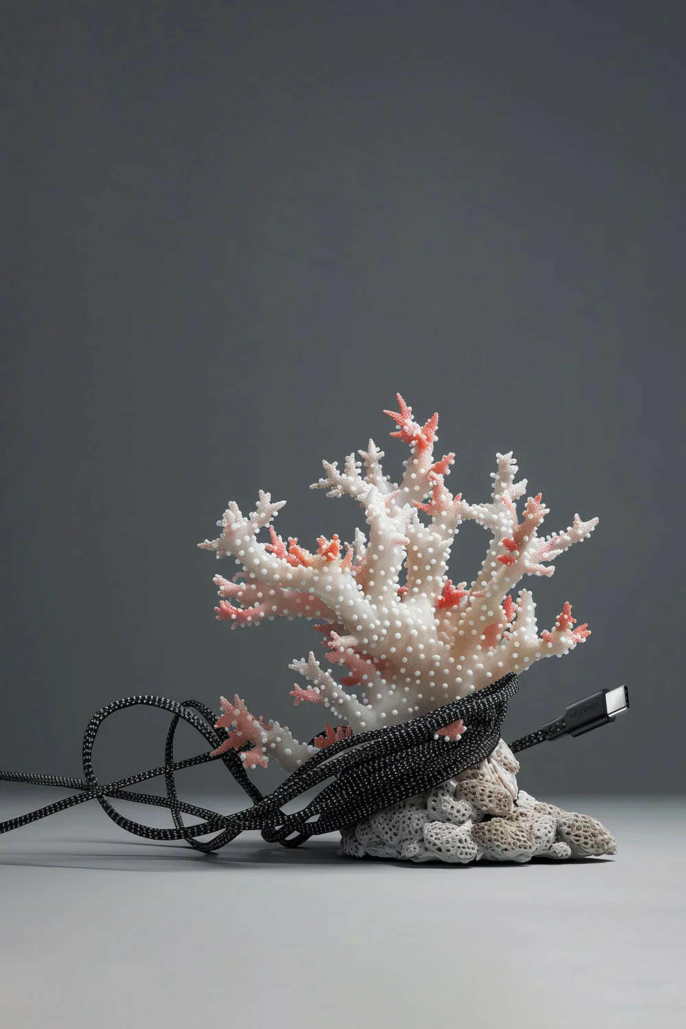 USB Sea Black · Typ C · 100 W · 2 Meter · Aus recycelten Fischernetzen